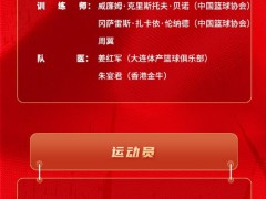 中国男篮最新集训名单公布 周琦赵睿领衔强阵【热搜】